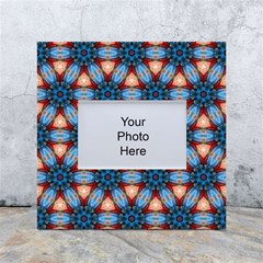 Pattern-tile-background-seamless White Box Photo Frame 4  x 6 