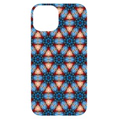 Pattern-tile-background-seamless iPhone 14 Black UV Print Case