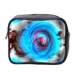 Abstract-kaleidoscope-pattern Mini Toiletries Bag (Two Sides) Front