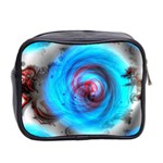 Abstract-kaleidoscope-pattern Mini Toiletries Bag (Two Sides) Back