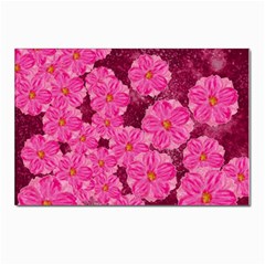 Cherry-blossoms-floral-design Postcards 5  X 7  (pkg Of 10) by Bedest