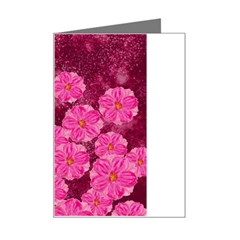 Cherry-blossoms-floral-design Mini Greeting Card by Bedest