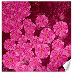 Cherry-blossoms-floral-design Canvas 12  X 12  by Bedest