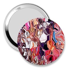  Smudge  3  Handbag Mirrors by kaleidomarblingart