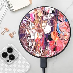  Smudge  Wireless Fast Charger(black) by kaleidomarblingart