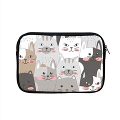 Cute Cats Seamless Pattern Apple MacBook Pro 15  Zipper Case