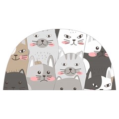 Cute Cats Seamless Pattern Anti Scalding Pot Cap