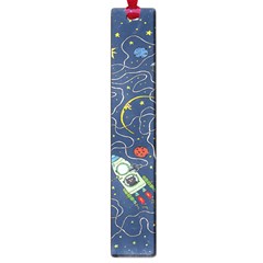 Cat-cosmos-cosmonaut-rocket Large Book Marks by pakminggu