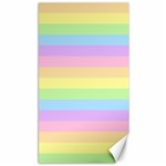 Cute Pastel Rainbow Striped Pattern Canvas 40  x 72  39.28 x69.23  Canvas - 1