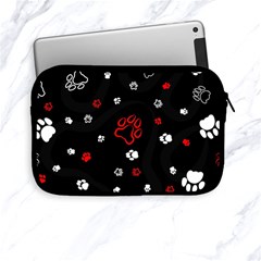 Art Pattern Traces Paw Apple Ipad Mini Zipper Cases by pakminggu