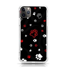 Art Pattern Traces Paw Iphone 11 Pro Max 6 5 Inch Tpu Uv Print Case by pakminggu