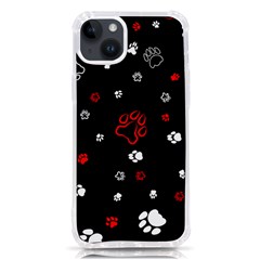 Art Pattern Traces Paw Iphone 14 Plus Tpu Uv Print Case by pakminggu