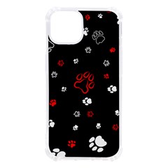 Art Pattern Traces Paw Iphone 13 Tpu Uv Print Case by pakminggu