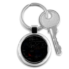 Math Mathematics Pattern Key Chain (round) by pakminggu