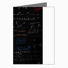 Math Mathematics Pattern Greeting Cards (pkg Of 8)