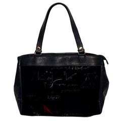 Math Mathematics Pattern Oversize Office Handbag by pakminggu