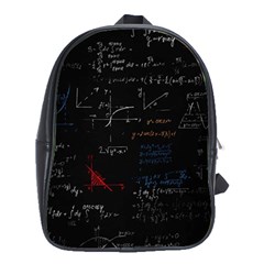 Math Mathematics Pattern School Bag (xl) by pakminggu