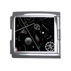 Future Space Aesthetic Math Mega Link Italian Charm (18mm) by pakminggu