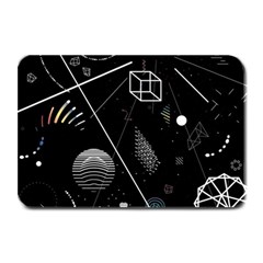 Future Space Aesthetic Math Plate Mats by pakminggu