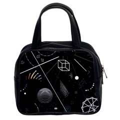 Future Space Aesthetic Math Classic Handbag (two Sides) by pakminggu