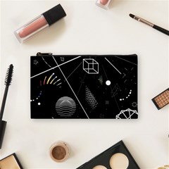 Future Space Aesthetic Math Cosmetic Bag (small) by pakminggu