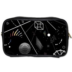 Future Space Aesthetic Math Toiletries Bag (one Side) by pakminggu