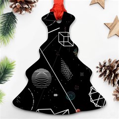 Future Space Aesthetic Math Ornament (christmas Tree) 