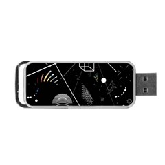 Future Space Aesthetic Math Portable Usb Flash (two Sides) by pakminggu