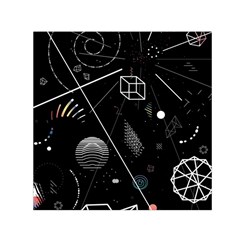 Future Space Aesthetic Math Square Satin Scarf (30  X 30 ) by pakminggu