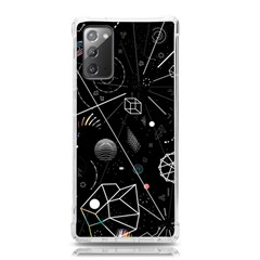 Future Space Aesthetic Math Samsung Galaxy Note 20 Tpu Uv Case by pakminggu