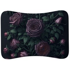 Rose Flower Plant Velour Seat Head Rest Cushion by pakminggu