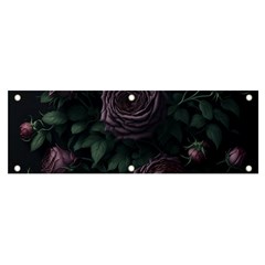 Rose Flower Plant Banner And Sign 6  X 2  by pakminggu