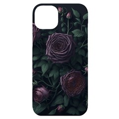 Rose Flower Plant Iphone 14 Plus Black Uv Print Case by pakminggu