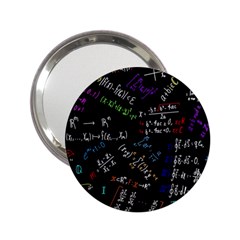 Mathematics  Physics Maths Math Pattern 2 25  Handbag Mirrors by pakminggu