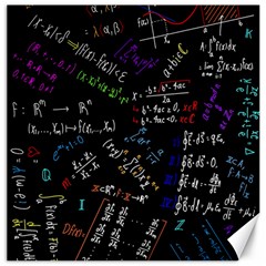 Mathematics  Physics Maths Math Pattern Canvas 20  X 20  by pakminggu