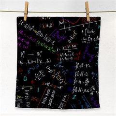 Mathematics  Physics Maths Math Pattern Face Towel by pakminggu