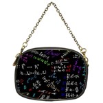 Mathematics  Physics Maths Math Pattern Chain Purse (One Side) Front