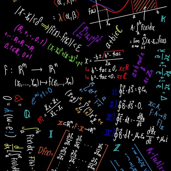 Mathematics  Physics Maths Math Pattern Play Mat (Square)