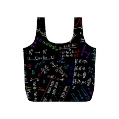 Mathematics  Physics Maths Math Pattern Full Print Recycle Bag (s) by pakminggu