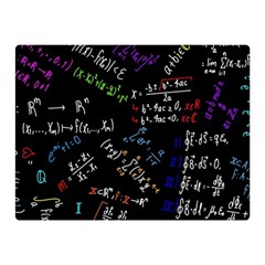 Mathematics  Physics Maths Math Pattern Two Sides Premium Plush Fleece Blanket (mini) by pakminggu