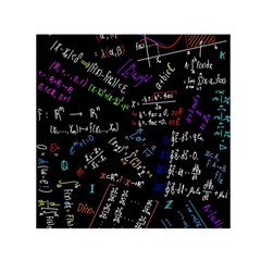 Mathematics  Physics Maths Math Pattern Square Satin Scarf (30  X 30 ) by pakminggu