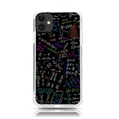 Mathematics  Physics Maths Math Pattern Iphone 11 Tpu Uv Print Case by pakminggu