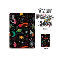 Space Seamless Pattern Playing Cards 54 Designs (mini)