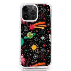 Space Seamless Pattern Iphone 14 Pro Max Tpu Uv Print Case by pakminggu