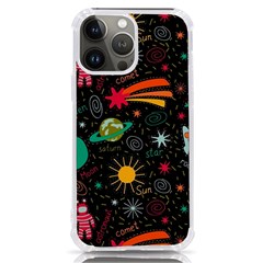 Space Seamless Pattern Iphone 13 Pro Max Tpu Uv Print Case by pakminggu