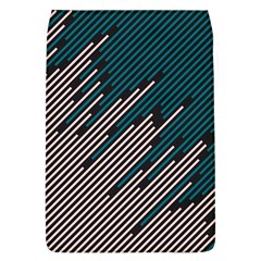 Abstract Diagonal Striped Lines Pattern Removable Flap Cover (l) by pakminggu