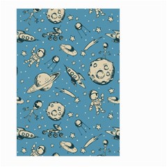 Space Objects Nursery Pattern Large Garden Flag (two Sides) by pakminggu