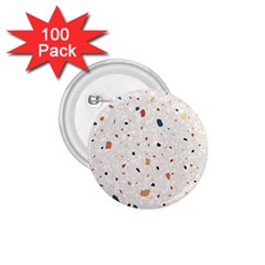 Terrazzo Natural Stone Pattern Art 1 75  Buttons (100 Pack)  by pakminggu