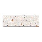 Terrazzo Natural Stone Pattern Art Sticker Bumper (100 pack) Front