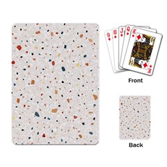 Terrazzo Natural Stone Pattern Art Playing Cards Single Design (rectangle)